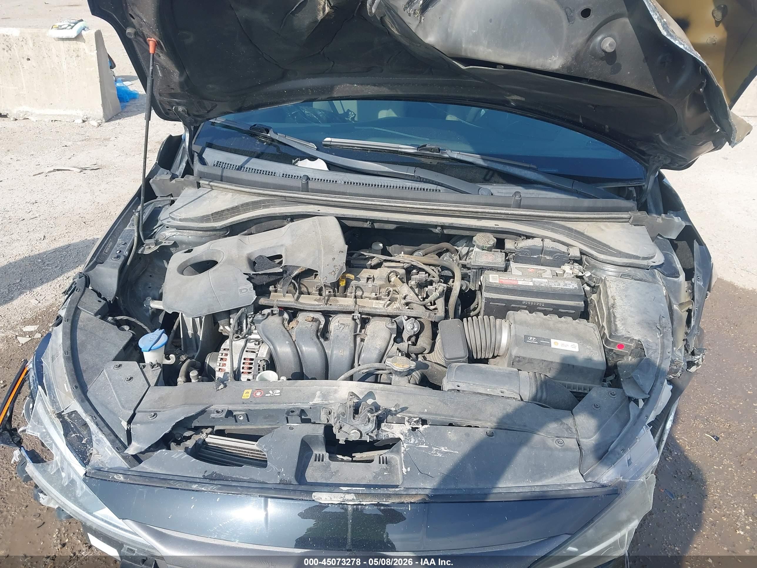 2019 Hyundai Elantra Sel Black vin: 5NPD84LF7KH440384