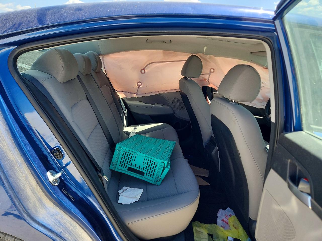 2019 Hyundai Elantra Value Edition Blue vin: 5NPD84LF7KH453264