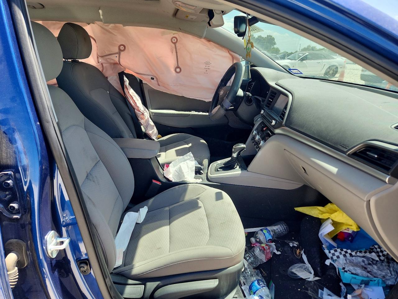 2019 Hyundai Elantra Value Edition Blue vin: 5NPD84LF7KH453264