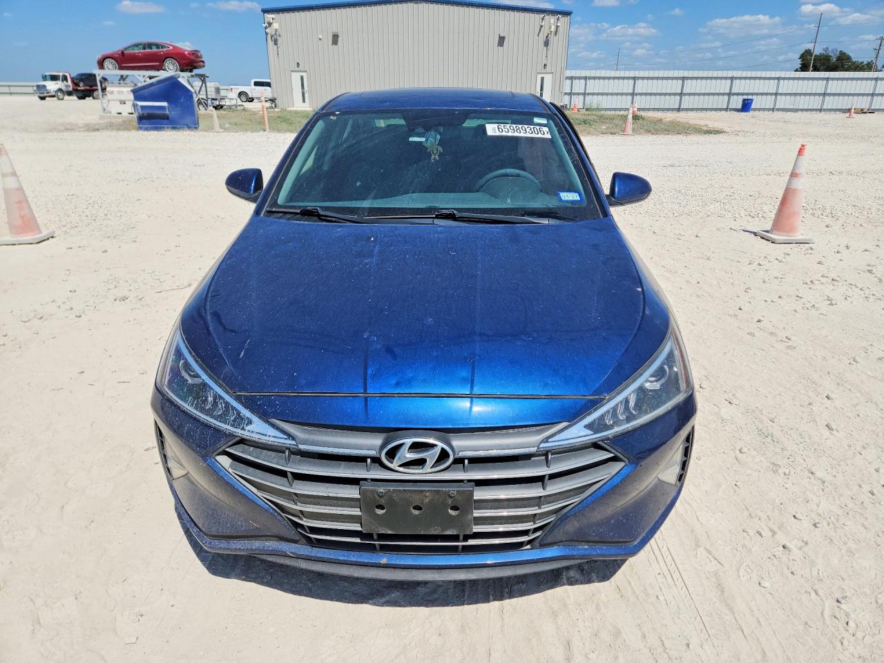 2019 Hyundai Elantra Value Edition Blue vin: 5NPD84LF7KH453264