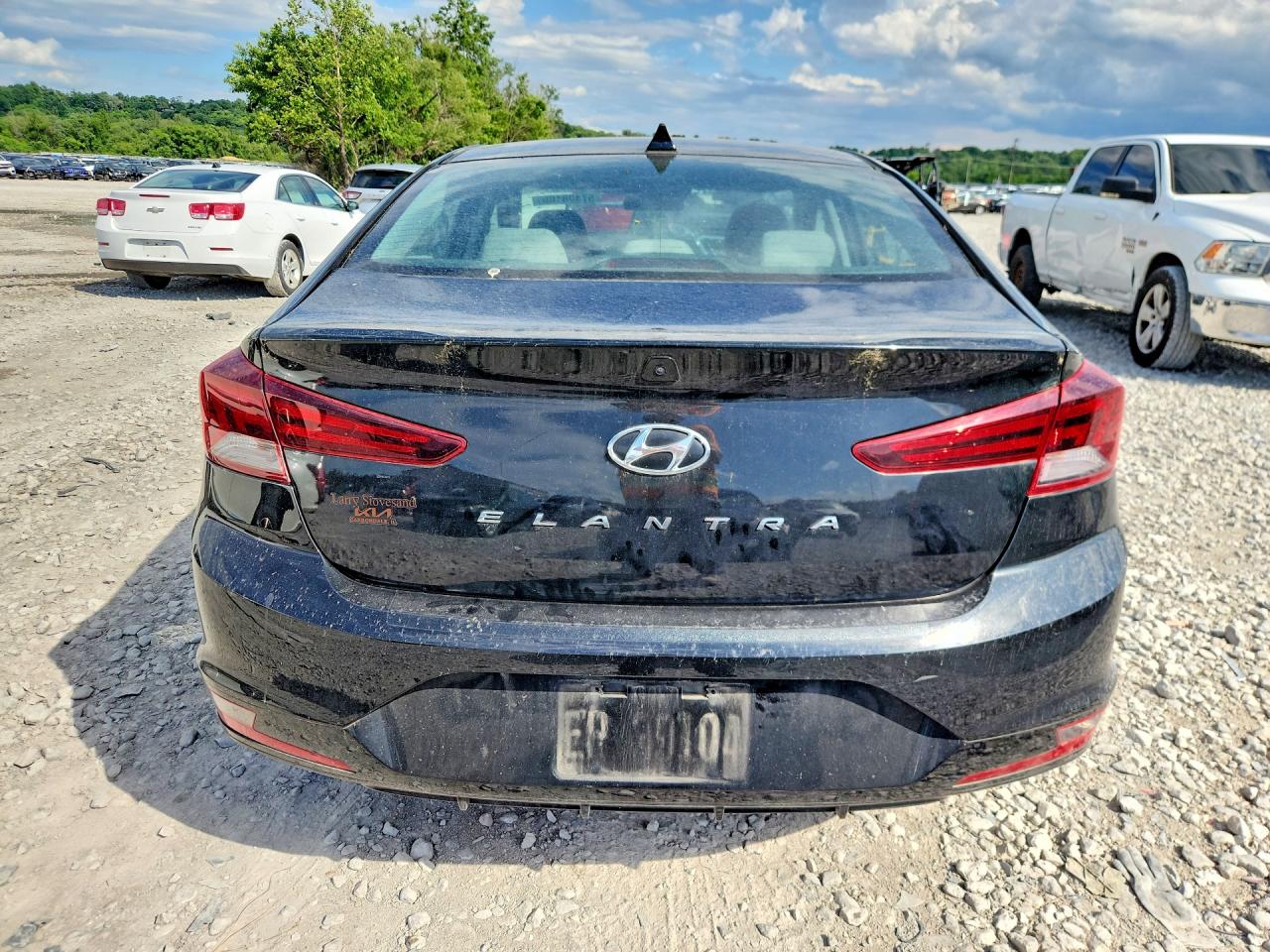 2020 Hyundai Elantra Sel Black vin: 5NPD84LF7LH519152