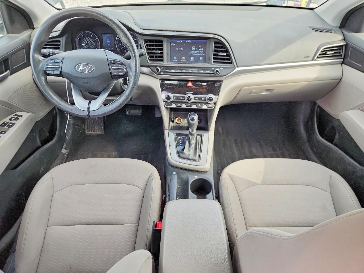 2020 Hyundai Elantra Sel Black vin: 5NPD84LF7LH519152