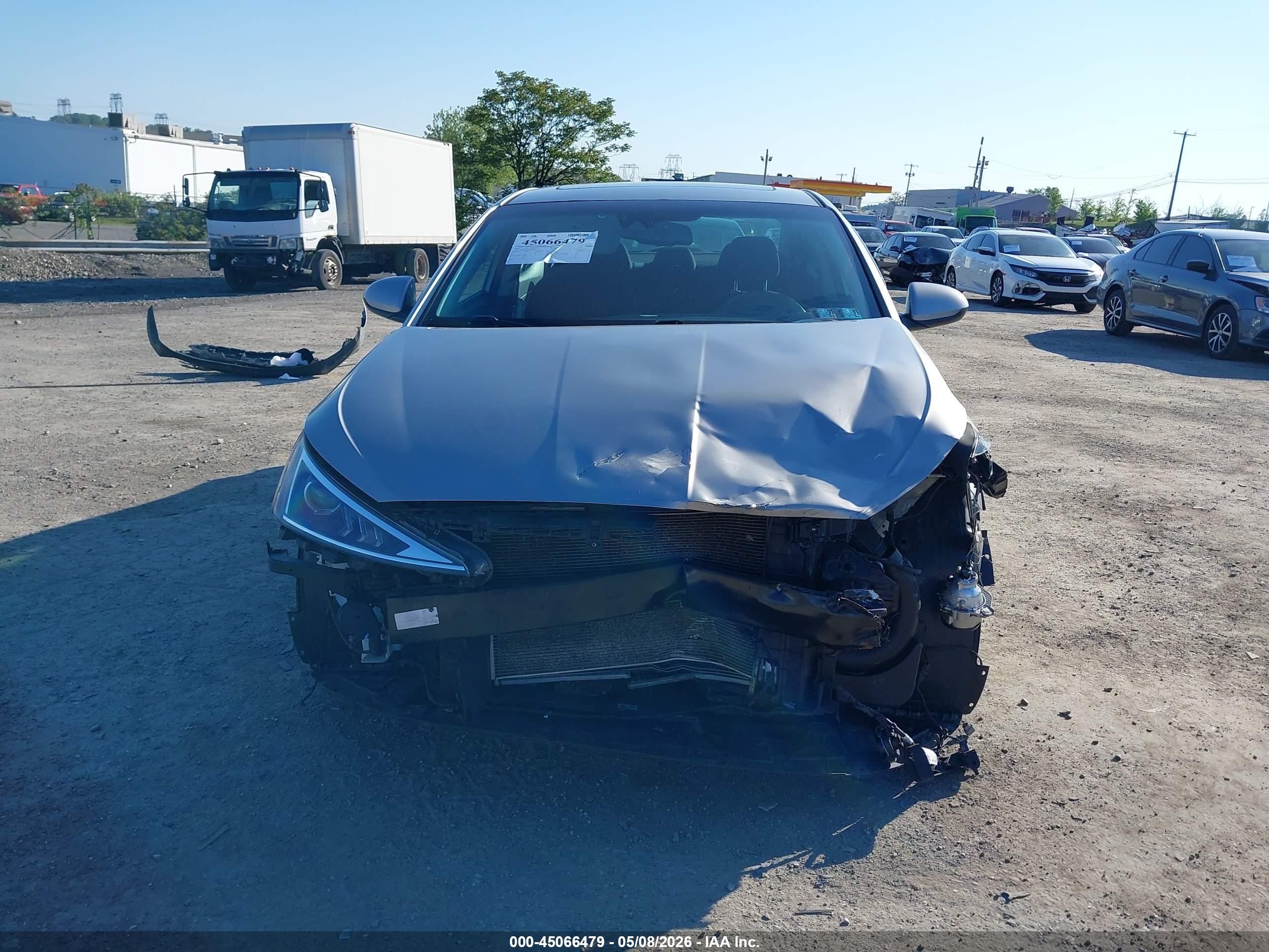 2020 Hyundai Elantra Value Edition Gray vin: 5NPD84LF7LH600362