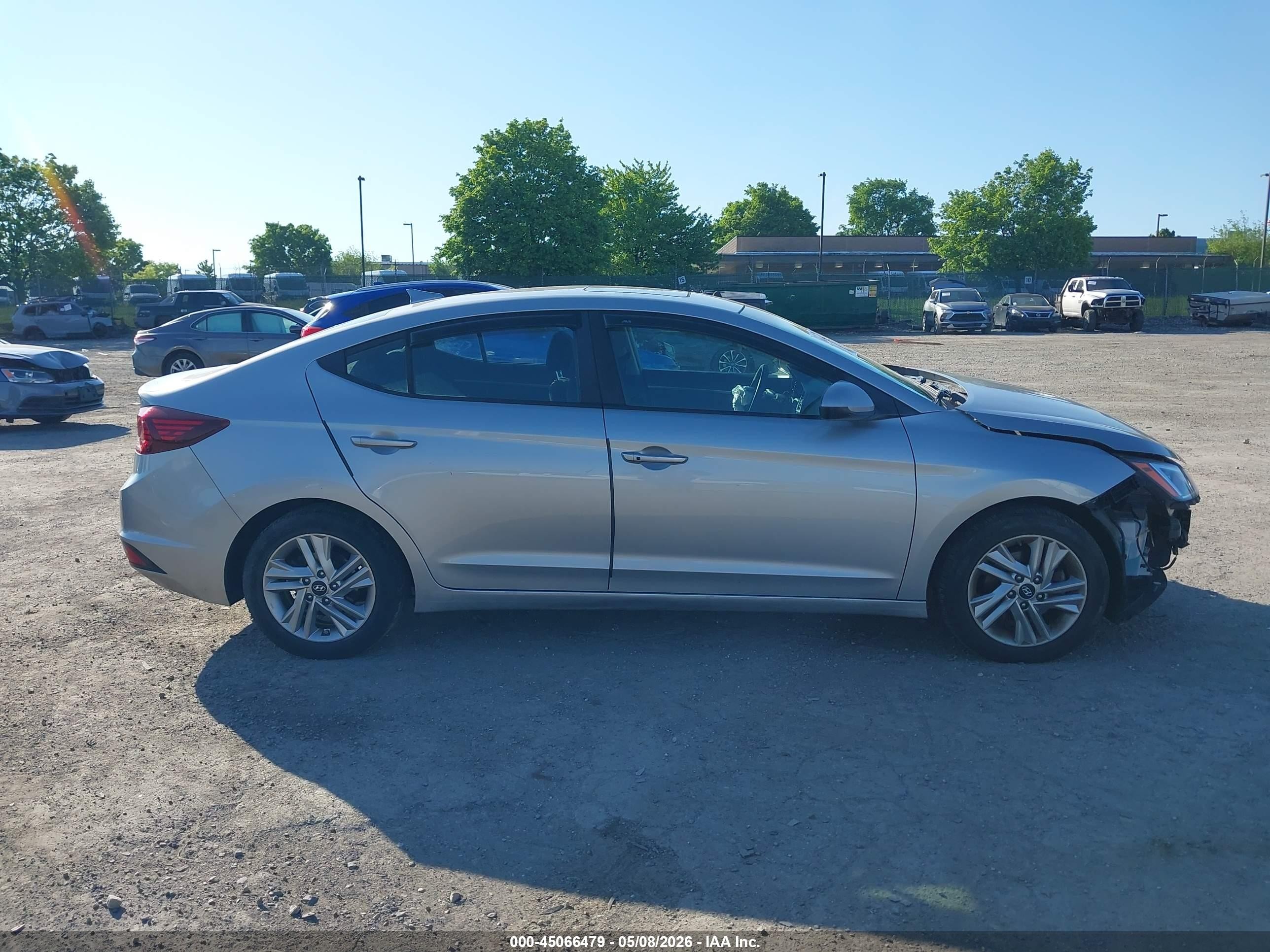 2020 Hyundai Elantra Value Edition Gray vin: 5NPD84LF7LH600362