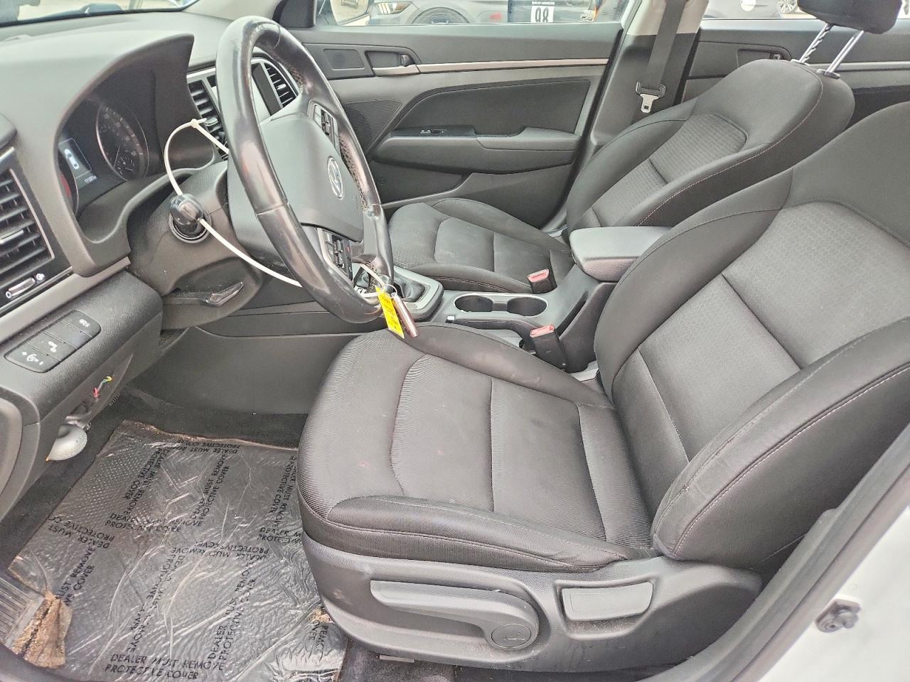 2018 Hyundai Elantra Value Edition White vin: 5NPD84LF8JH230715