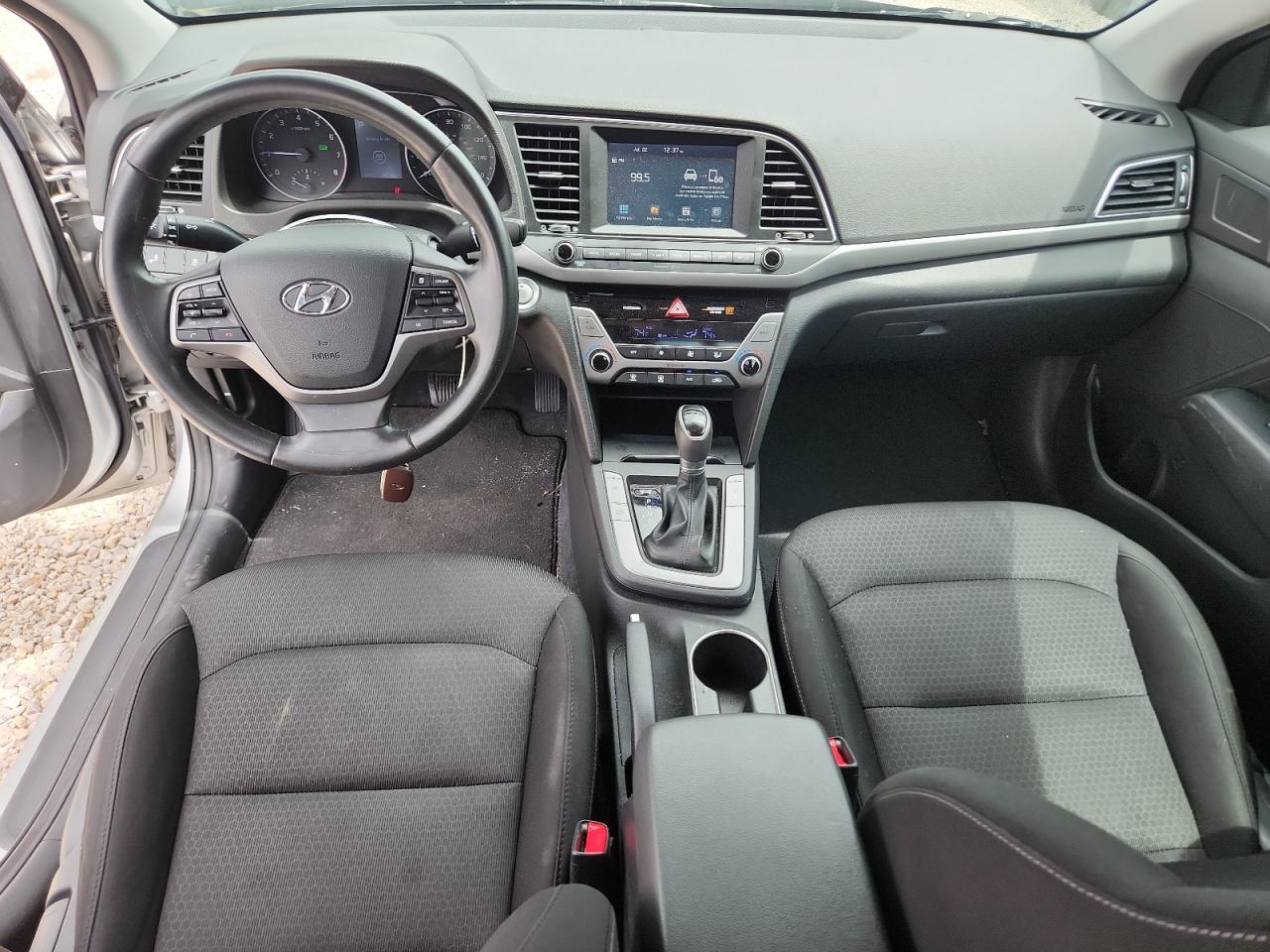 2018 Hyundai Elantra Value Edition Silver vin: 5NPD84LF8JH267134