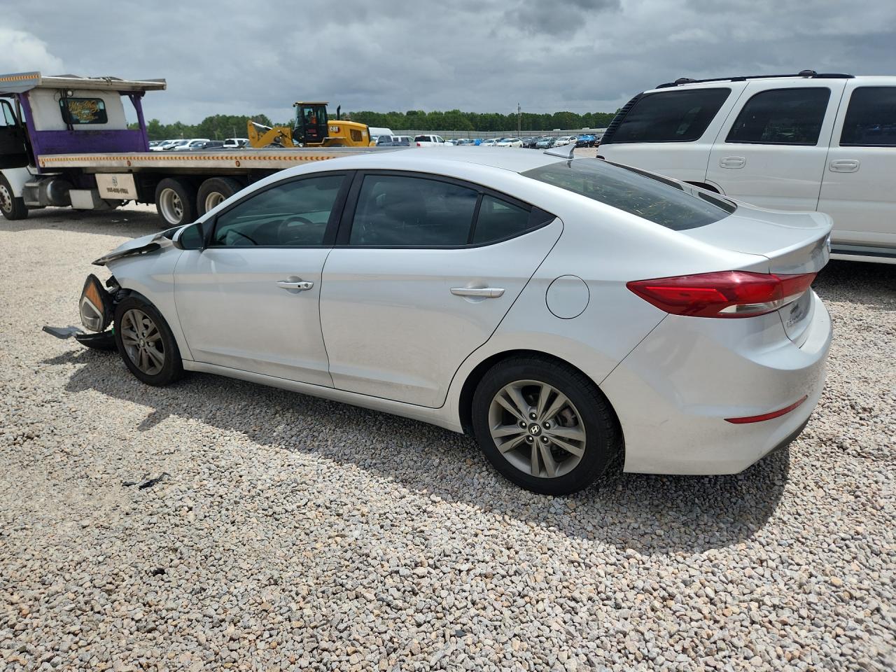 2018 Hyundai Elantra Value Edition Silver vin: 5NPD84LF8JH267134