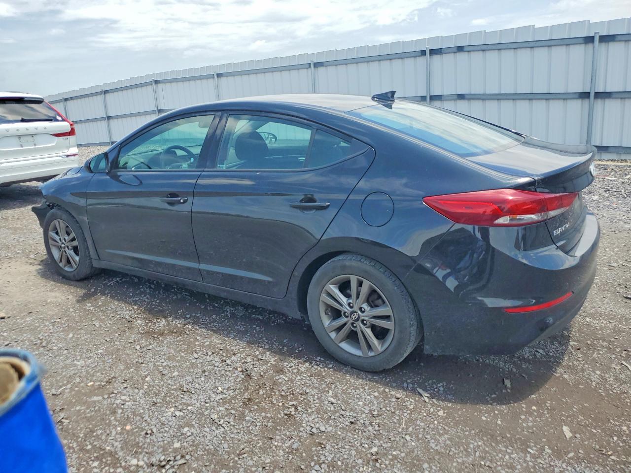 2018 Hyundai Elantra Sel Black vin: 5NPD84LF8JH332094