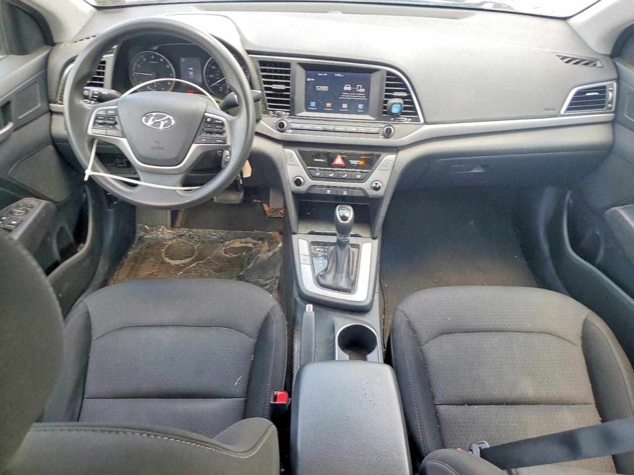 2018 Hyundai Elantra Sel Black vin: 5NPD84LF8JH332094