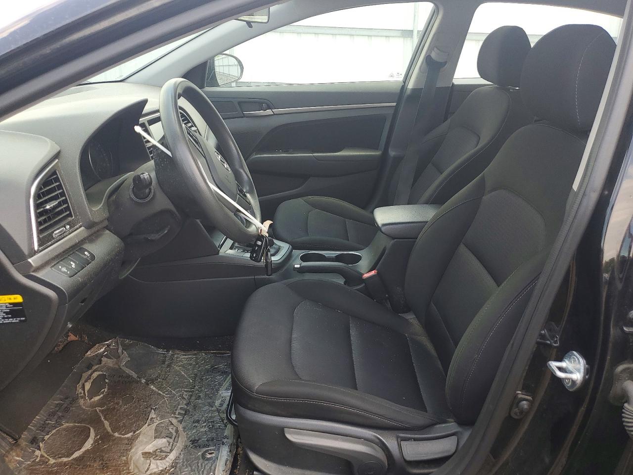 2018 Hyundai Elantra Sel Black vin: 5NPD84LF8JH332094