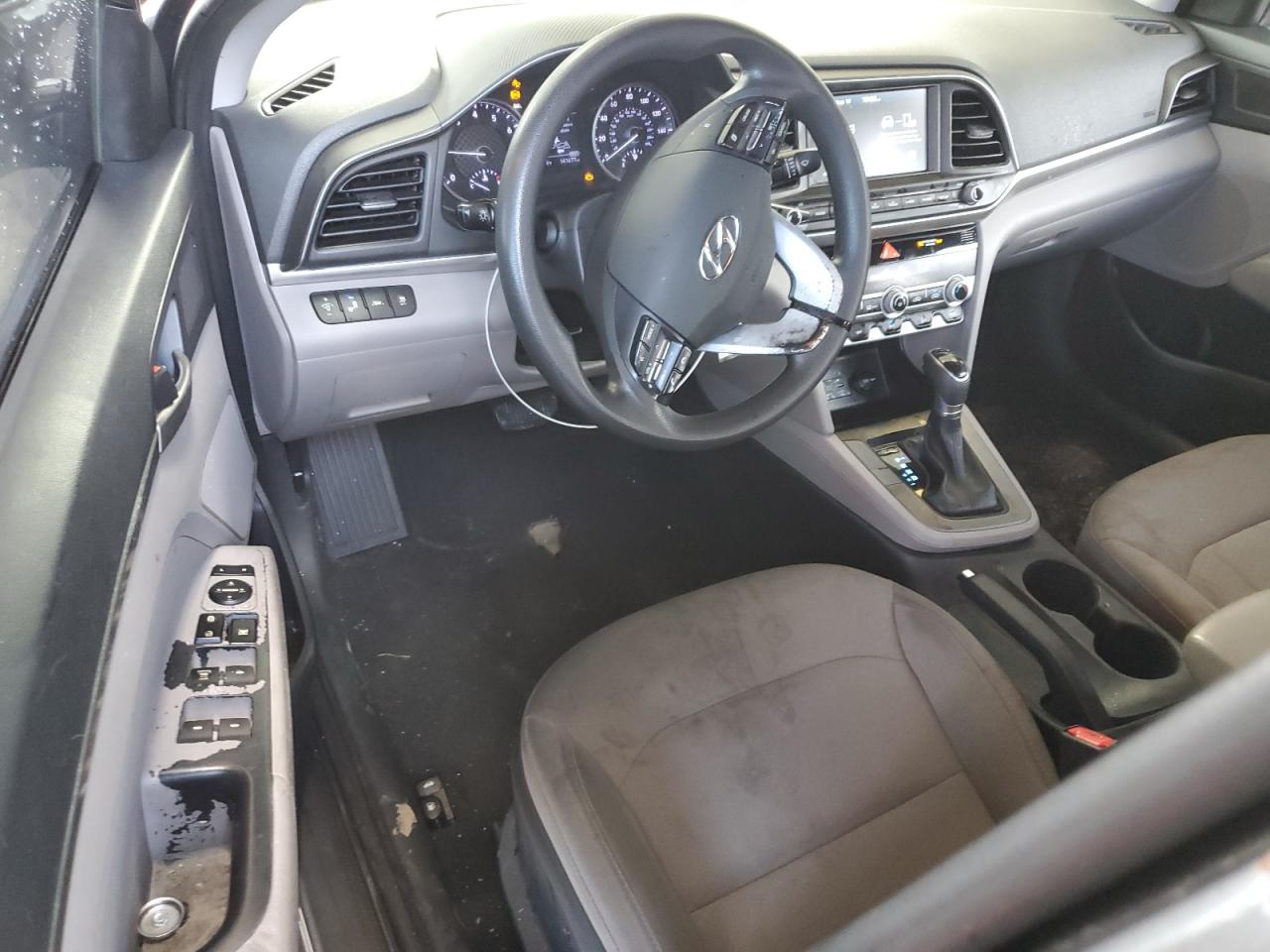 2020 Hyundai Elantra Sel Gray vin: 5NPD84LF8LH514848