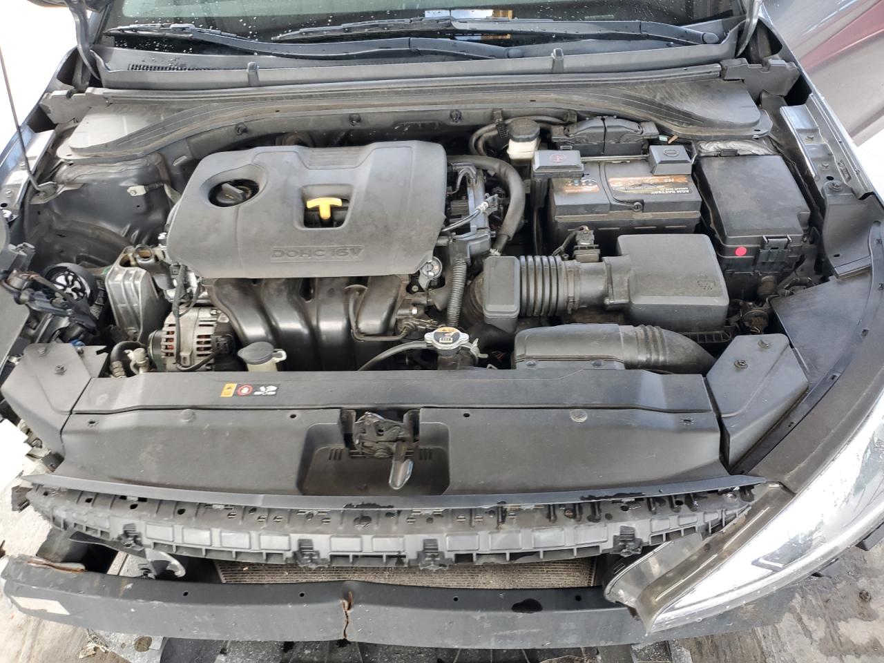 2020 Hyundai Elantra Sel Gray vin: 5NPD84LF8LH514848