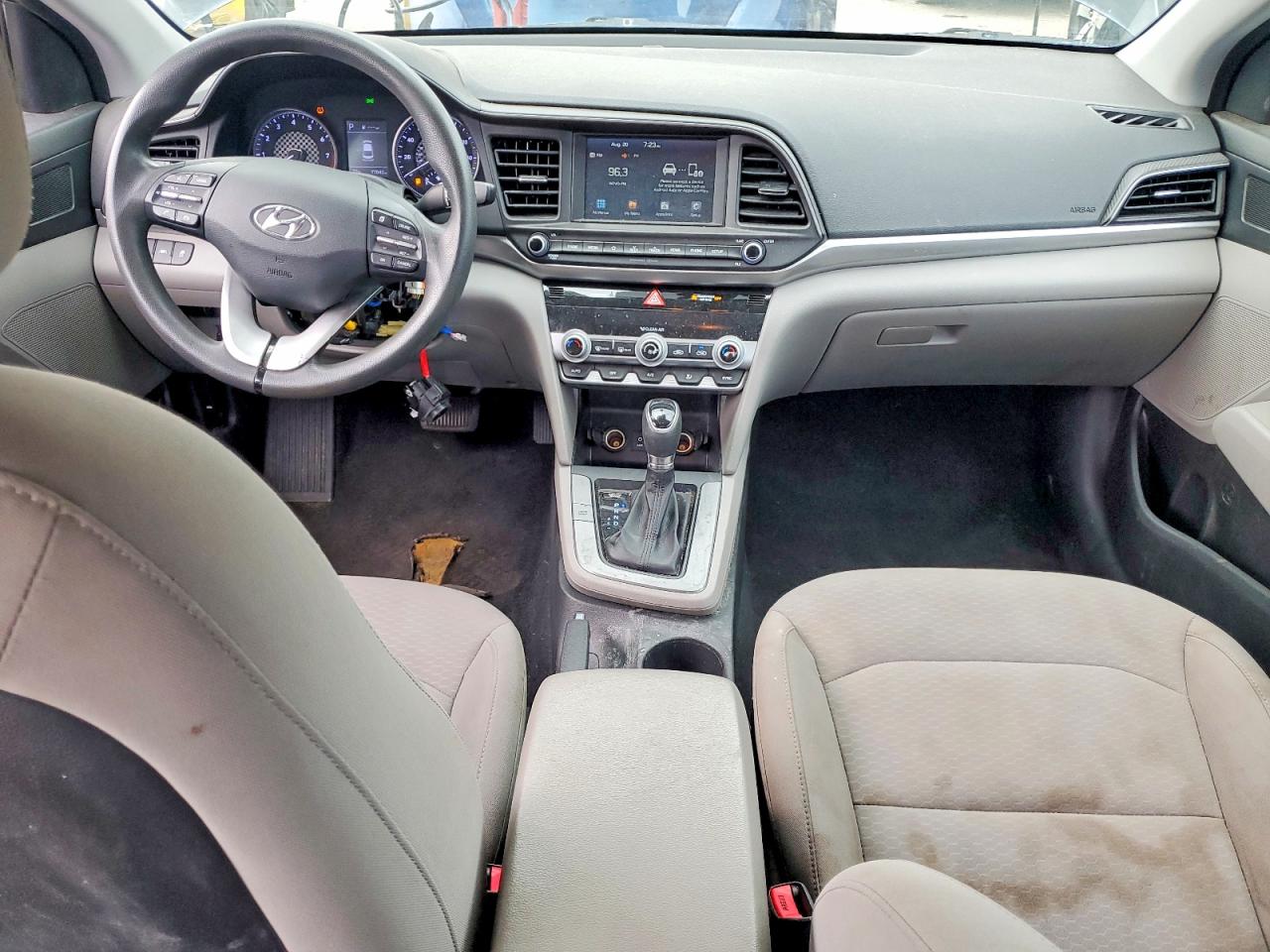 2020 Hyundai Elantra Sel Black vin: 5NPD84LF8LH578887