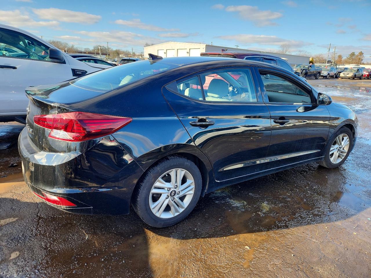 2020 Hyundai Elantra Sel Black vin: 5NPD84LF8LH610589