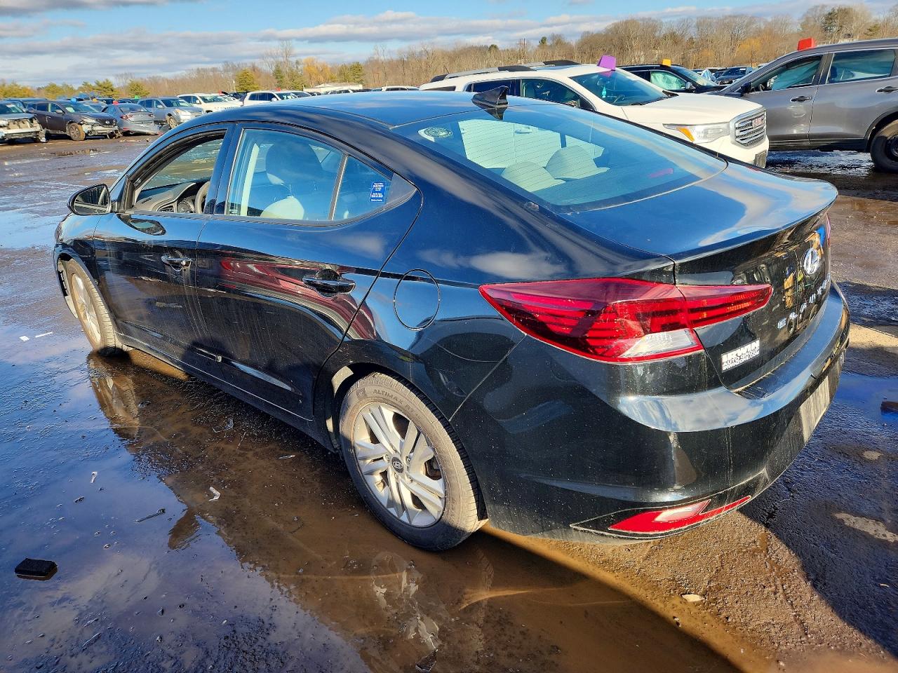 2020 Hyundai Elantra Sel Black vin: 5NPD84LF8LH610589