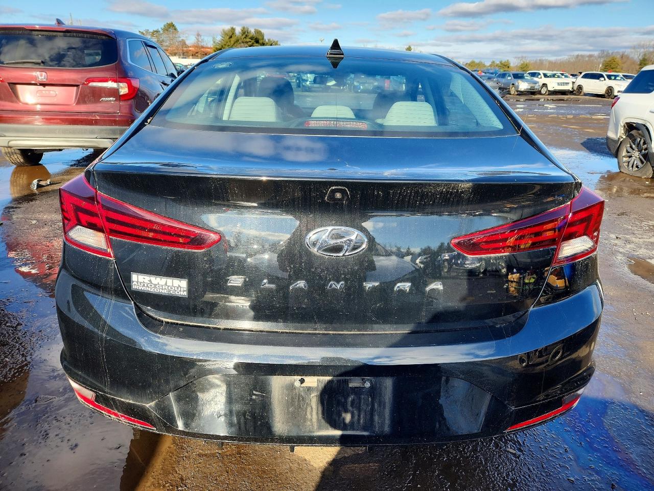 2020 Hyundai Elantra Sel Black vin: 5NPD84LF8LH610589