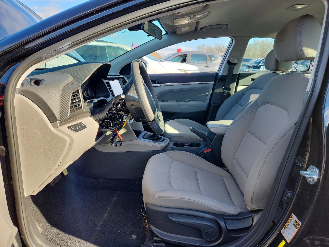 2020 Hyundai Elantra Sel Black vin: 5NPD84LF8LH610589