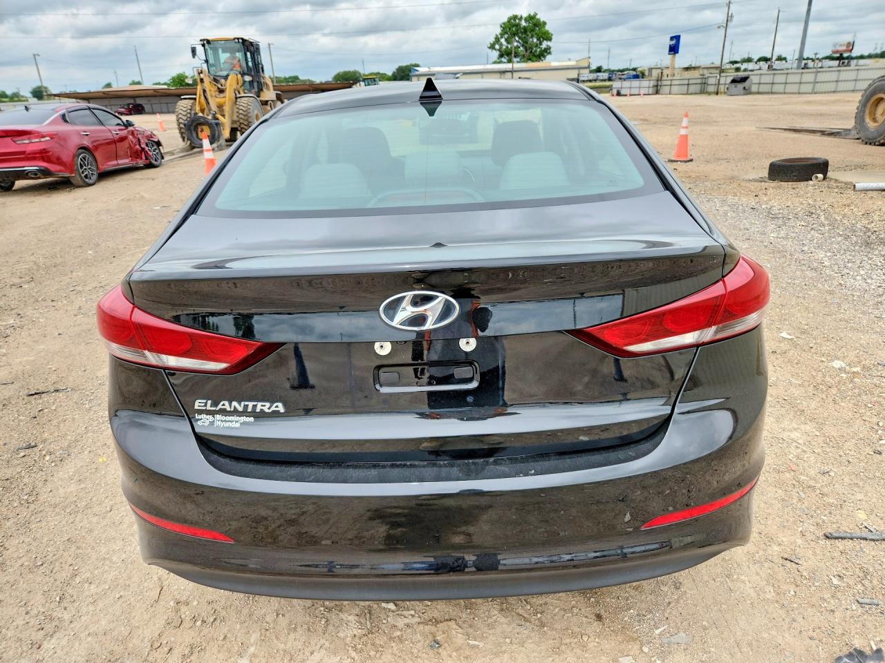 2017 Hyundai Elantra Se Black vin: 5NPD84LF9HH103045