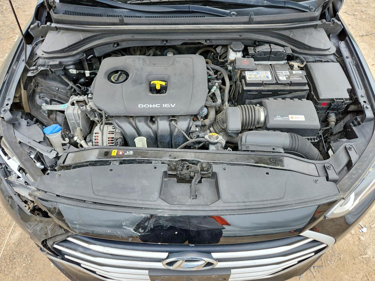2017 Hyundai Elantra Se Black vin: 5NPD84LF9HH103045