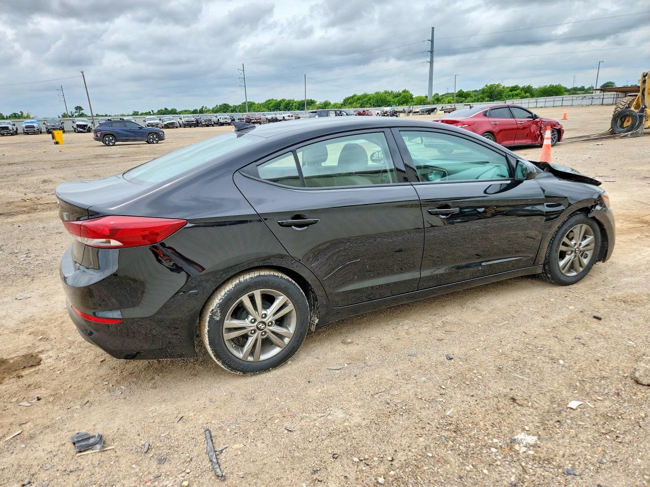 2017 Hyundai Elantra Se Black vin: 5NPD84LF9HH103045
