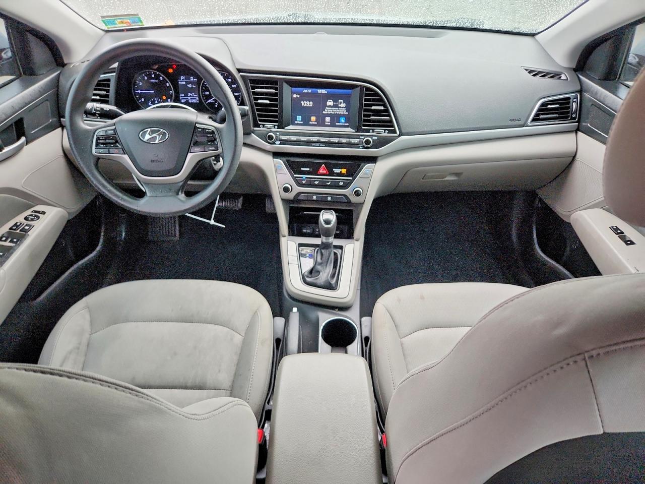 2017 Hyundai Elantra Se Silver vin: 5NPD84LF9HH162743