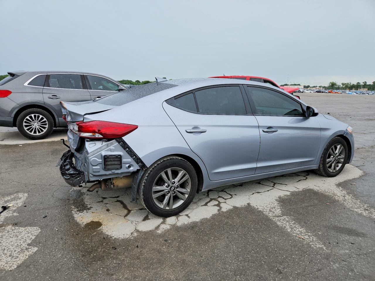 2017 Hyundai Elantra Se Silver vin: 5NPD84LF9HH162743