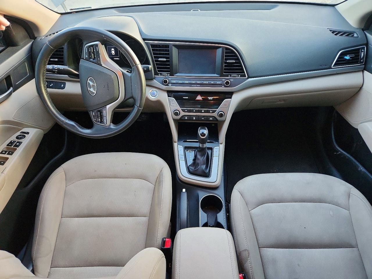 2017 Hyundai Elantra Black vin: 5NPD84LF9HH168140