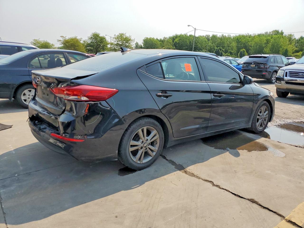 2017 Hyundai Elantra Value Edition Black vin: 5NPD84LF9HH170065