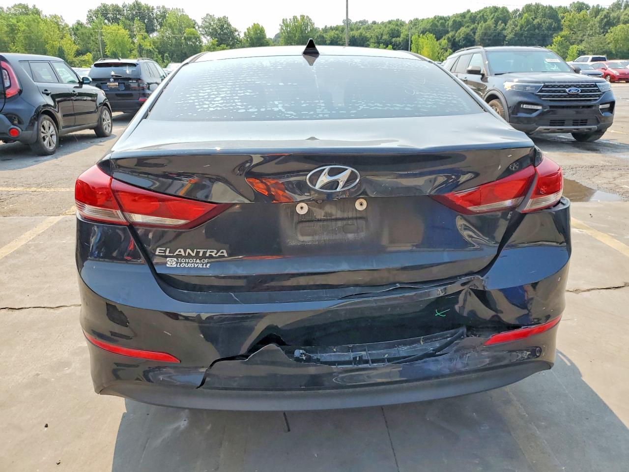 2017 Hyundai Elantra Value Edition Black vin: 5NPD84LF9HH170065