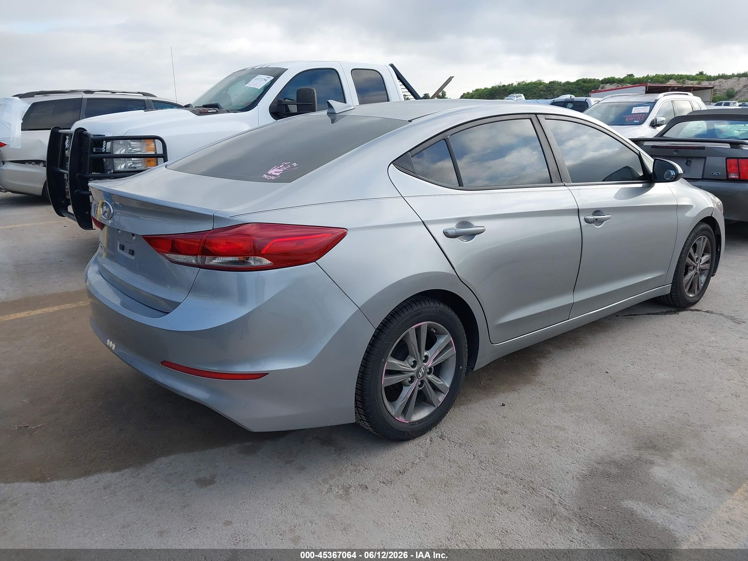 2017 Hyundai Elantra Value Edition Silver vin: 5NPD84LF9HH205817