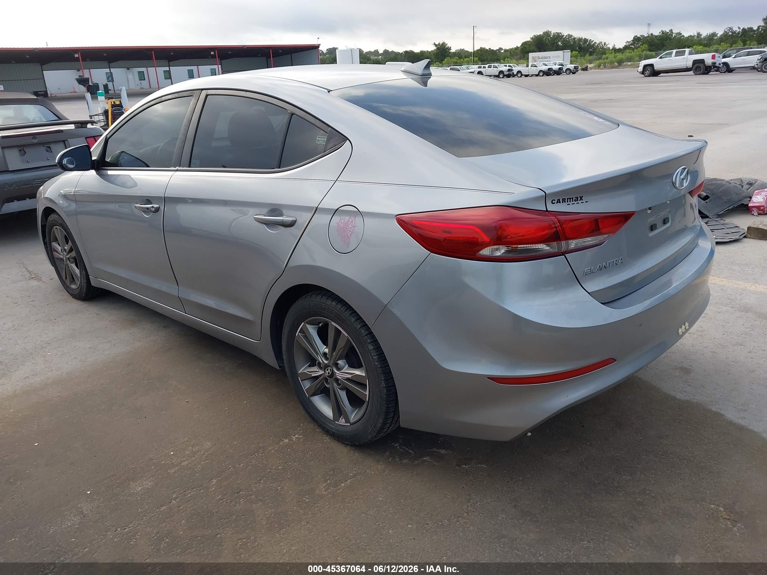 2017 Hyundai Elantra Value Edition Silver vin: 5NPD84LF9HH205817