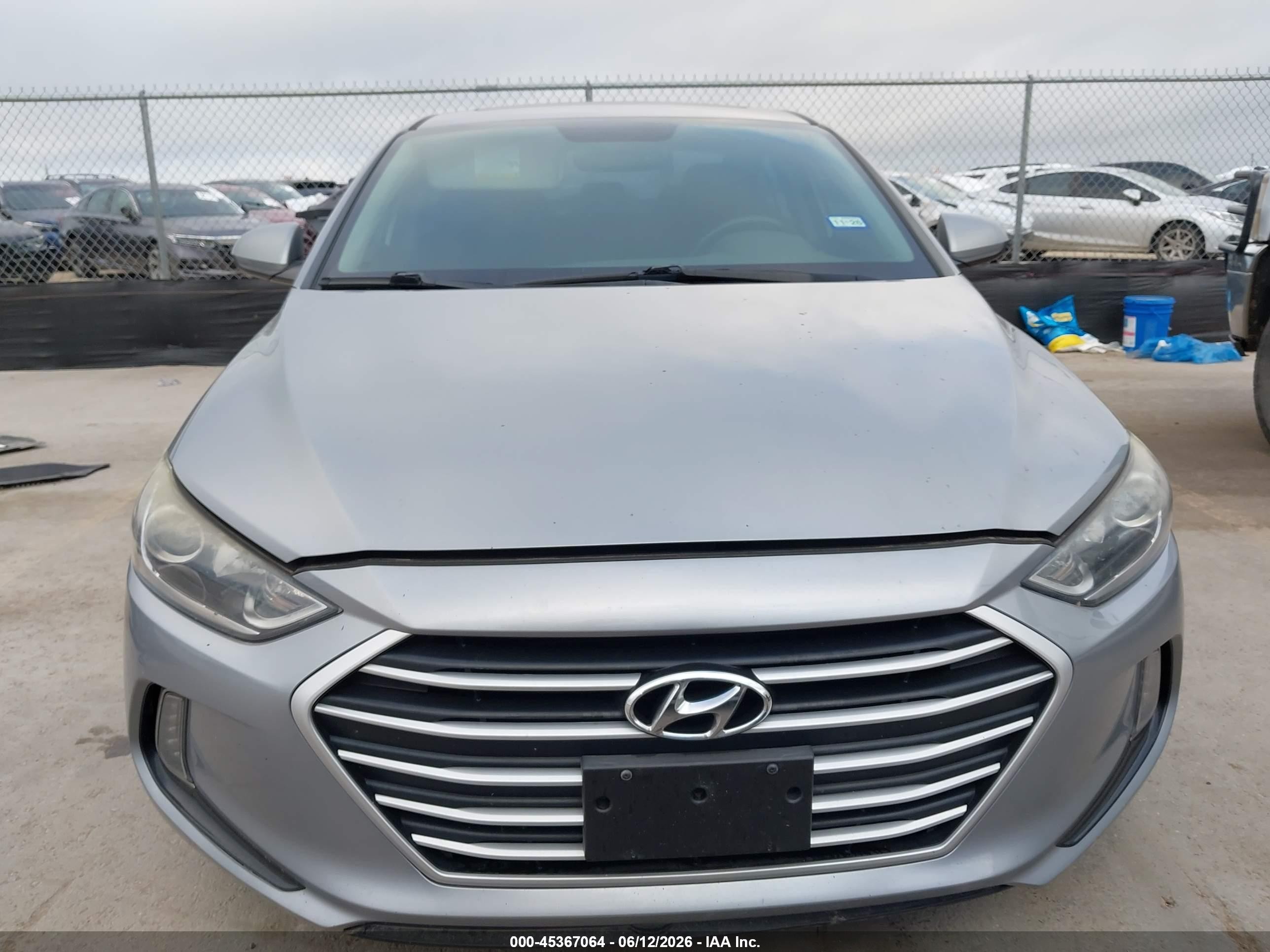 2017 Hyundai Elantra Value Edition Silver vin: 5NPD84LF9HH205817