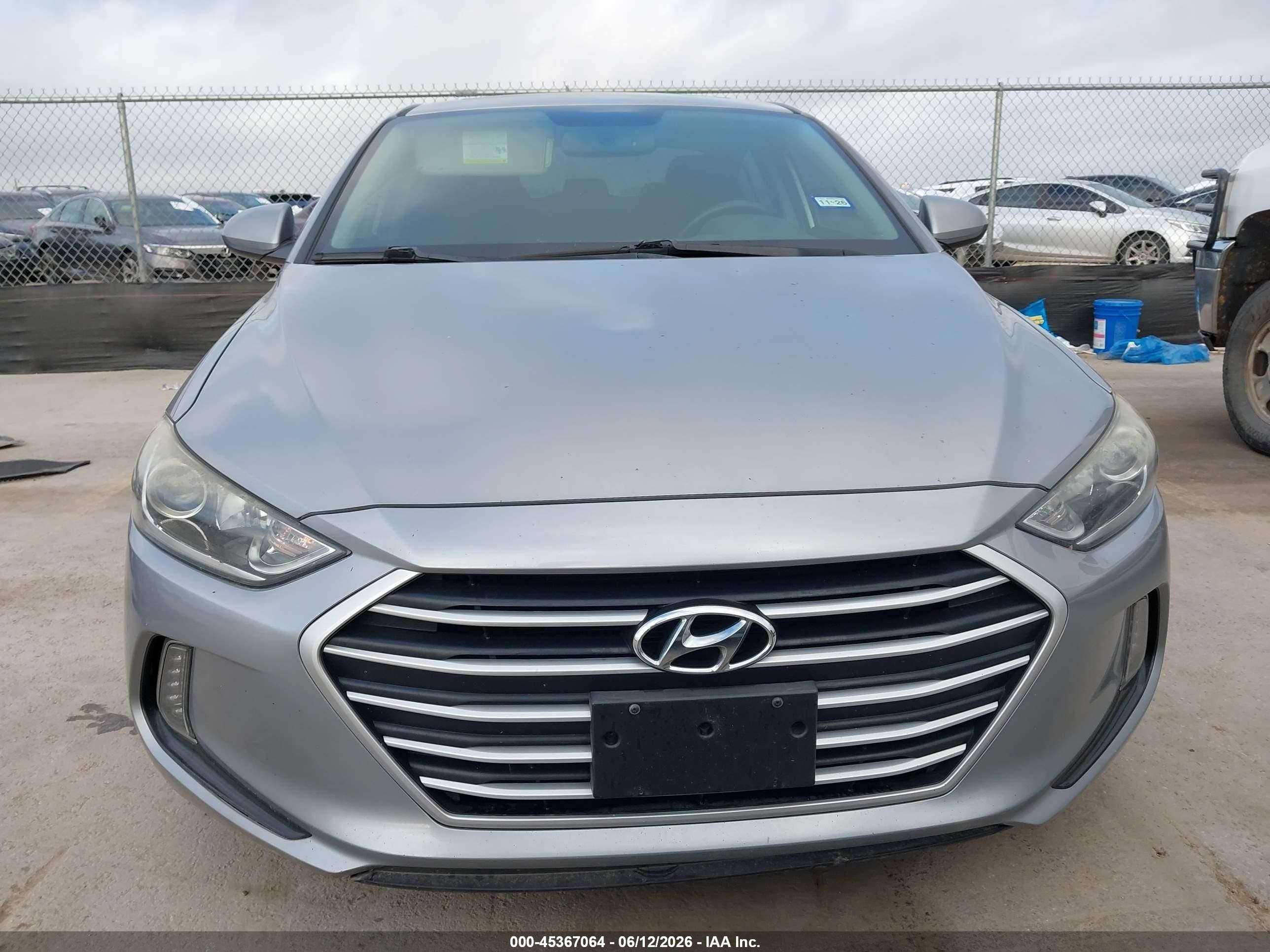 2017 Hyundai Elantra Value Edition Silver vin: 5NPD84LF9HH205817