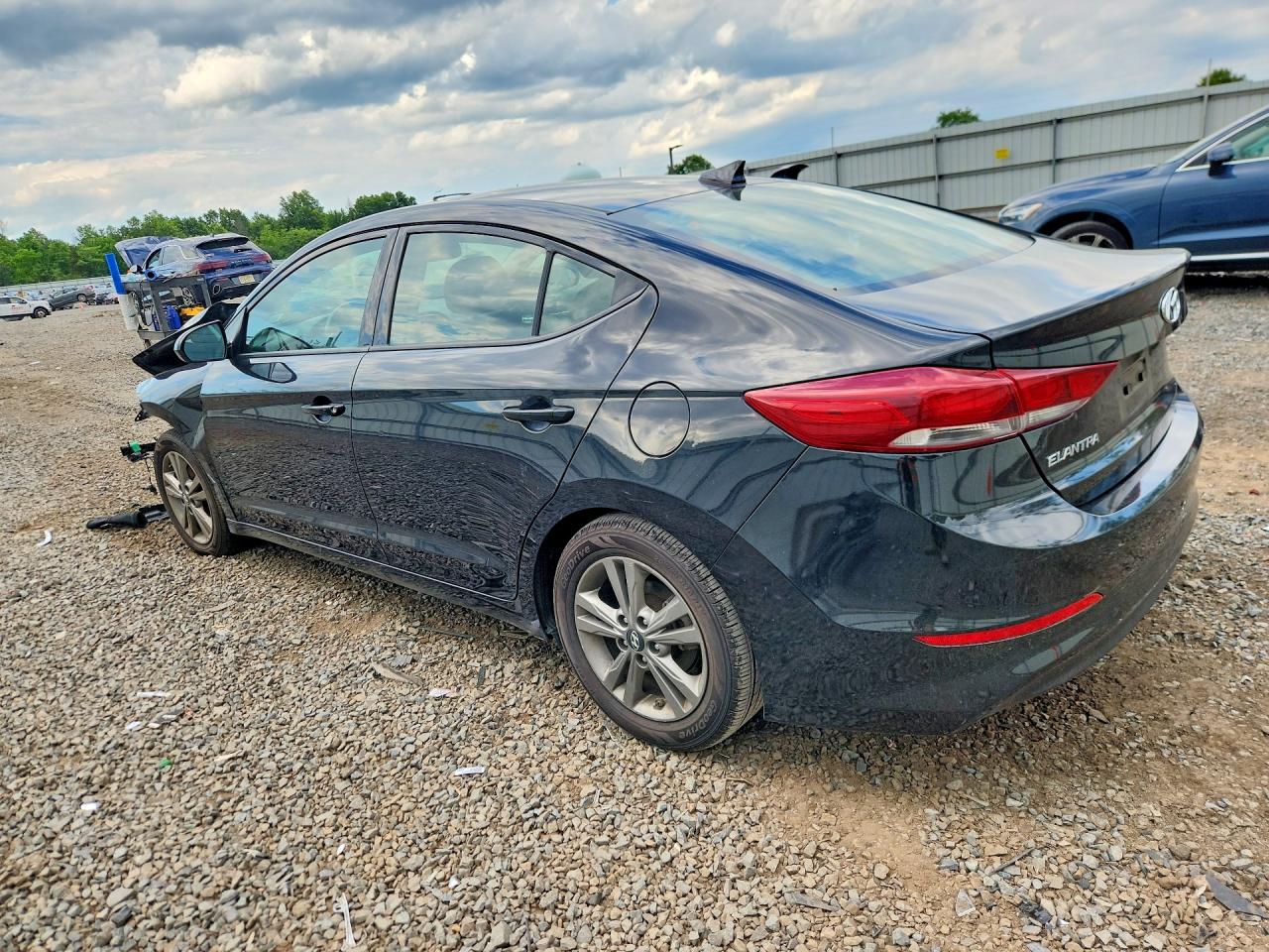 2018 Hyundai Elantra Value Edition Black vin: 5NPD84LF9JH397696