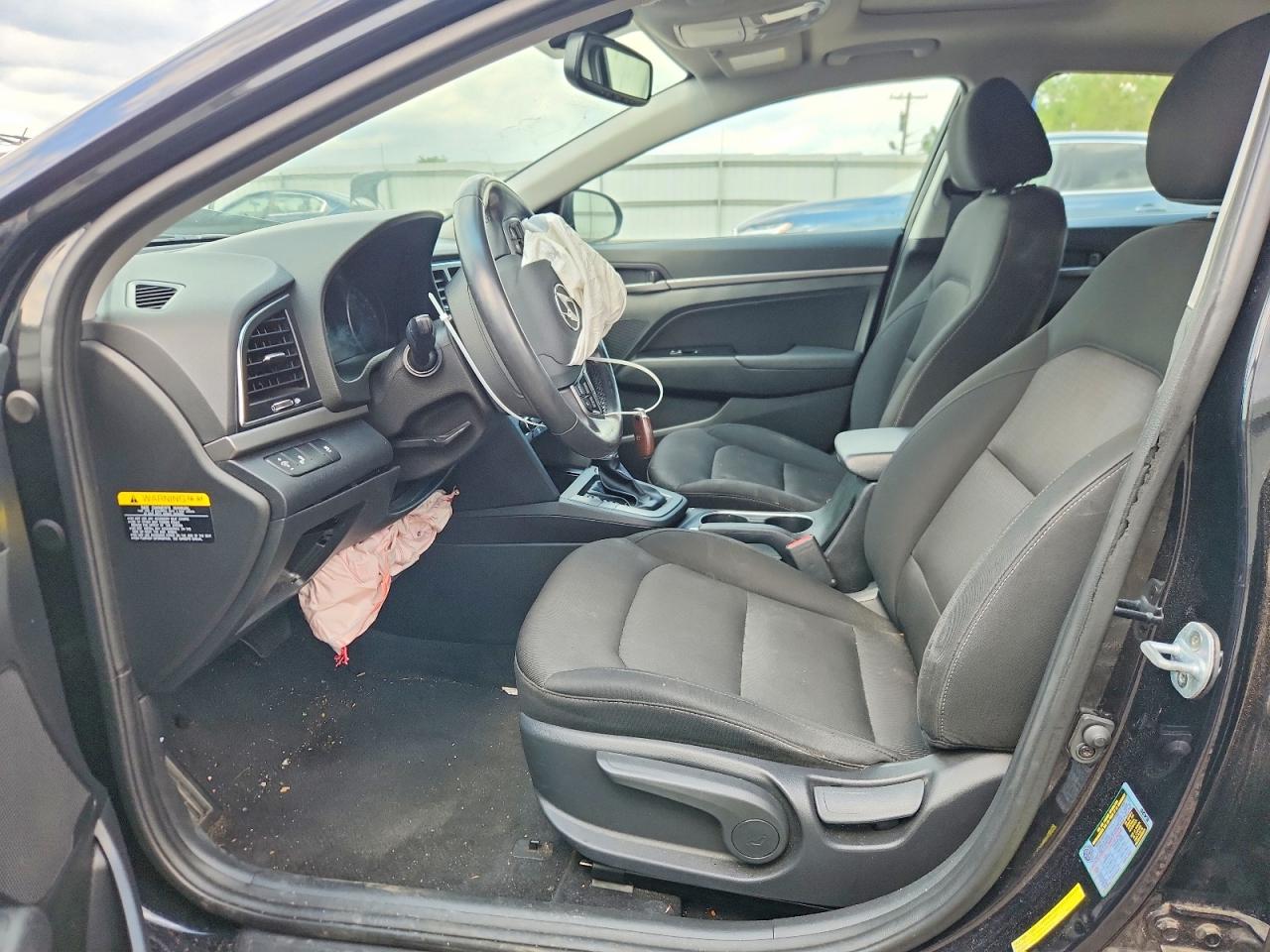 2018 Hyundai Elantra Value Edition Black vin: 5NPD84LF9JH397696