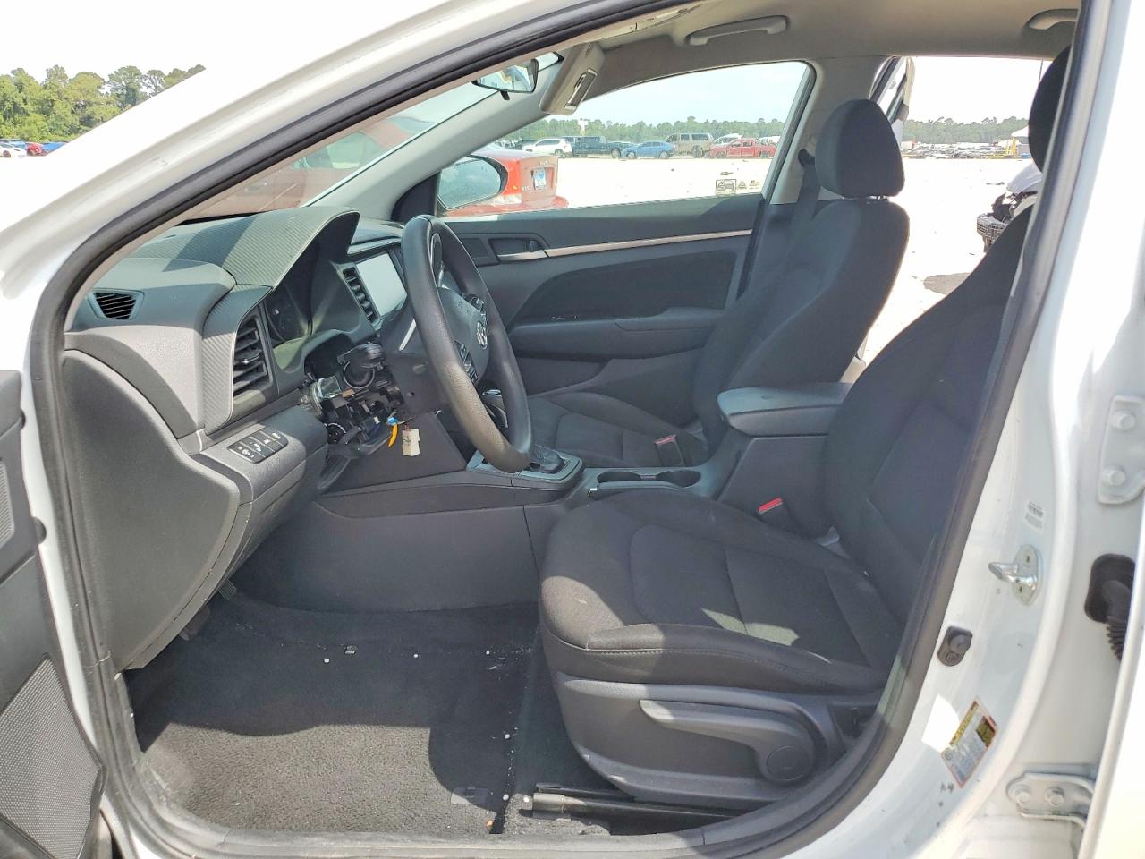 2020 Hyundai Elantra Sel White vin: 5NPD84LF9LH541413