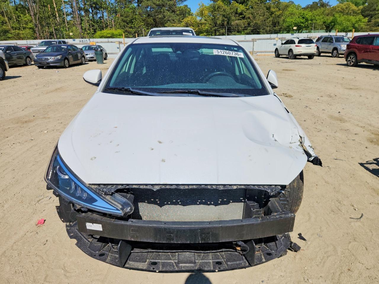 2020 Hyundai Elantra Value Edition White vin: 5NPD84LF9LH612271