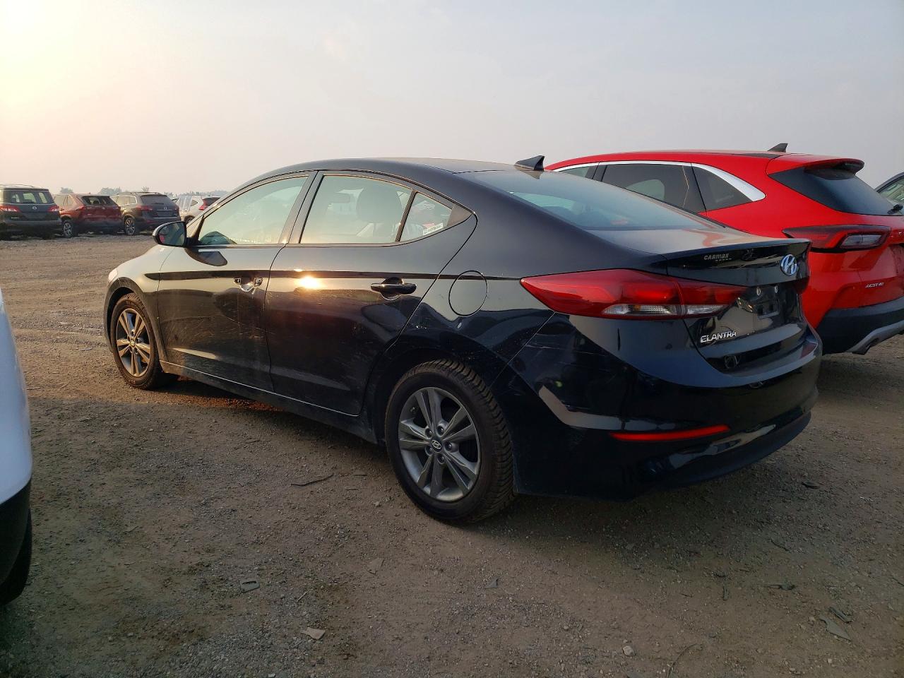 2017 Hyundai Elantra Se Black vin: 5NPD84LFXHH102163