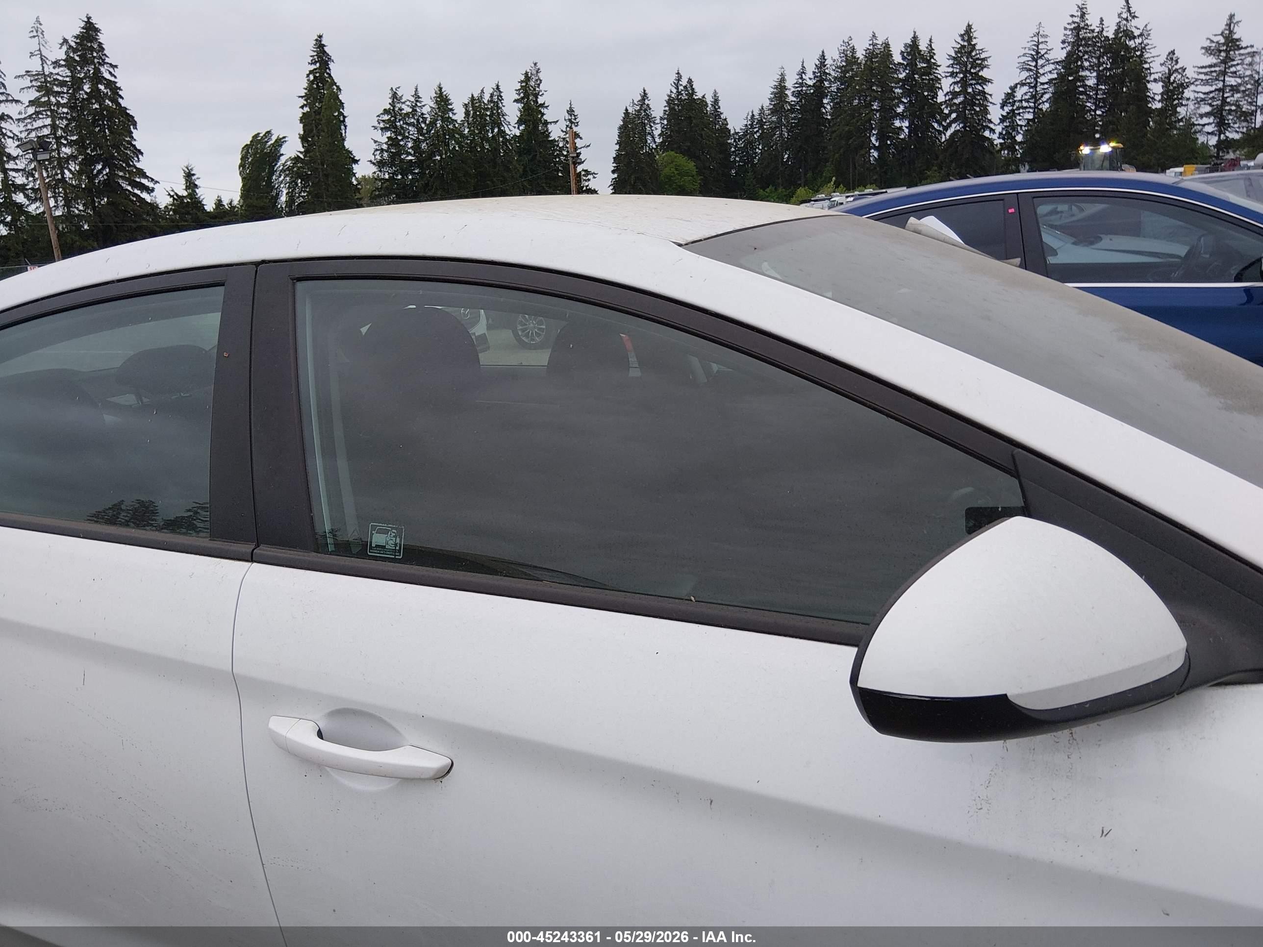 2018 Hyundai Elantra Sel White vin: 5NPD84LFXJH299793