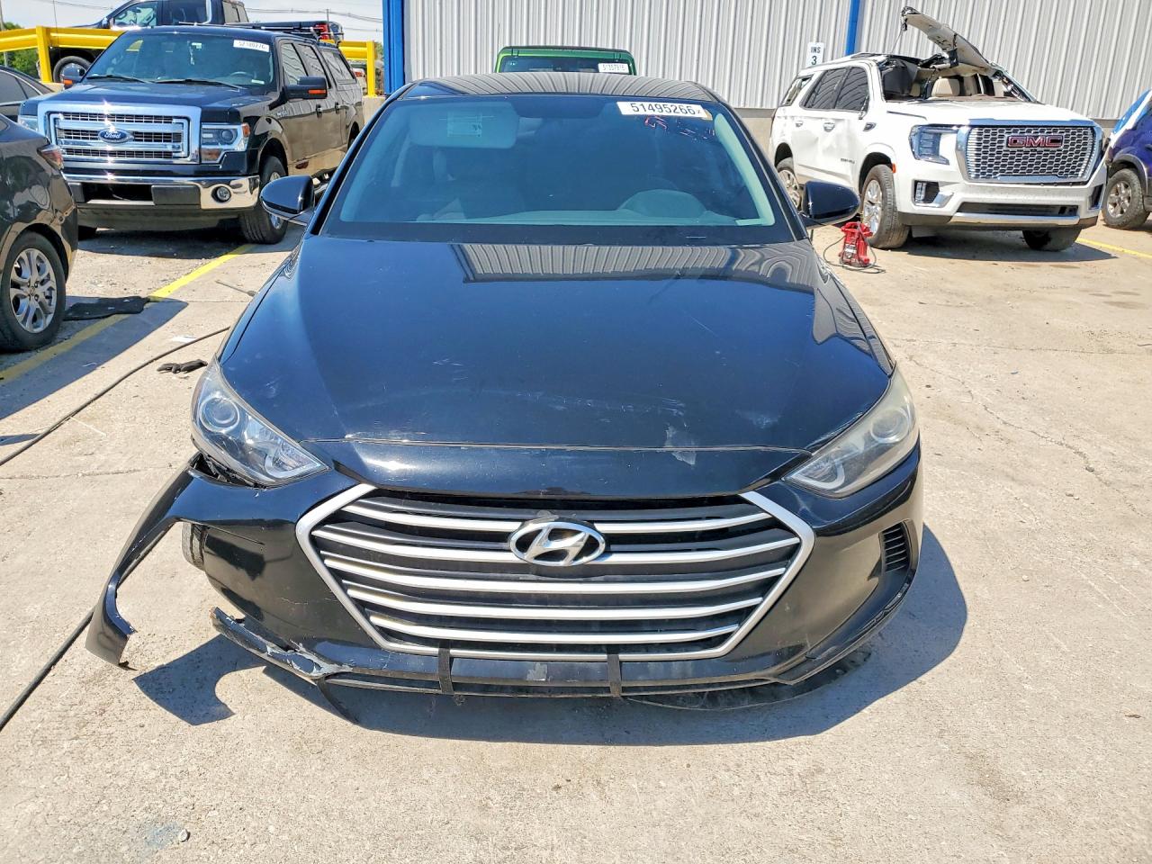 2018 Hyundai Elantra Sel Black vin: 5NPD84LFXJH335045