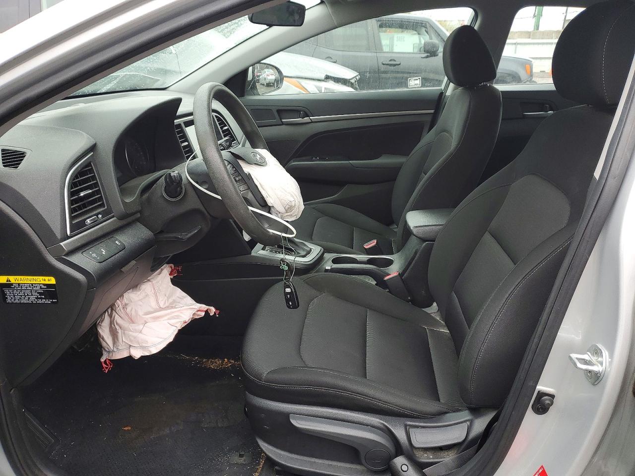 2018 Hyundai Elantra Sel Silver vin: 5NPD84LFXJH343968