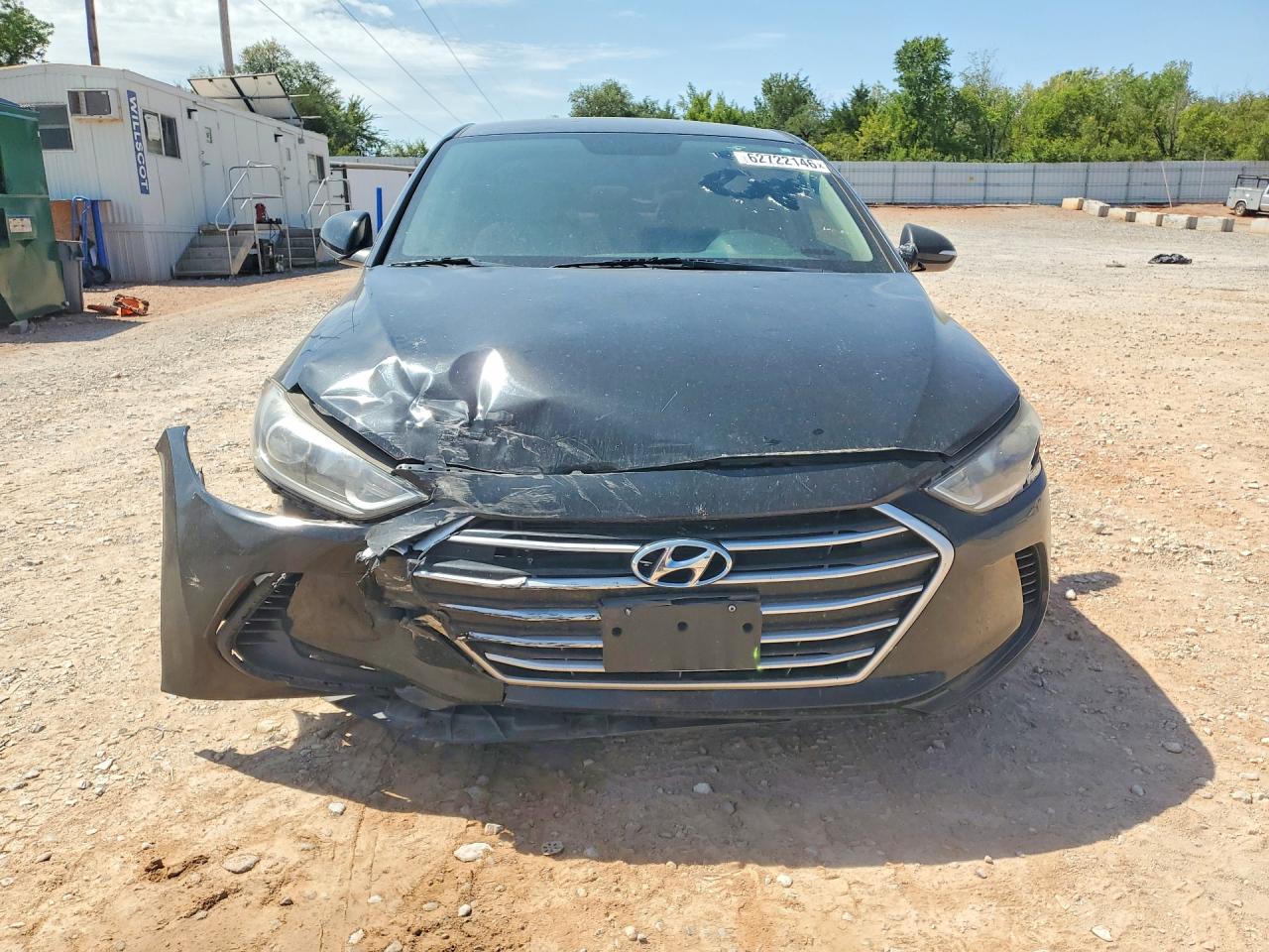 2018 Hyundai Elantra Sel Black vin: 5NPD84LFXJH387842