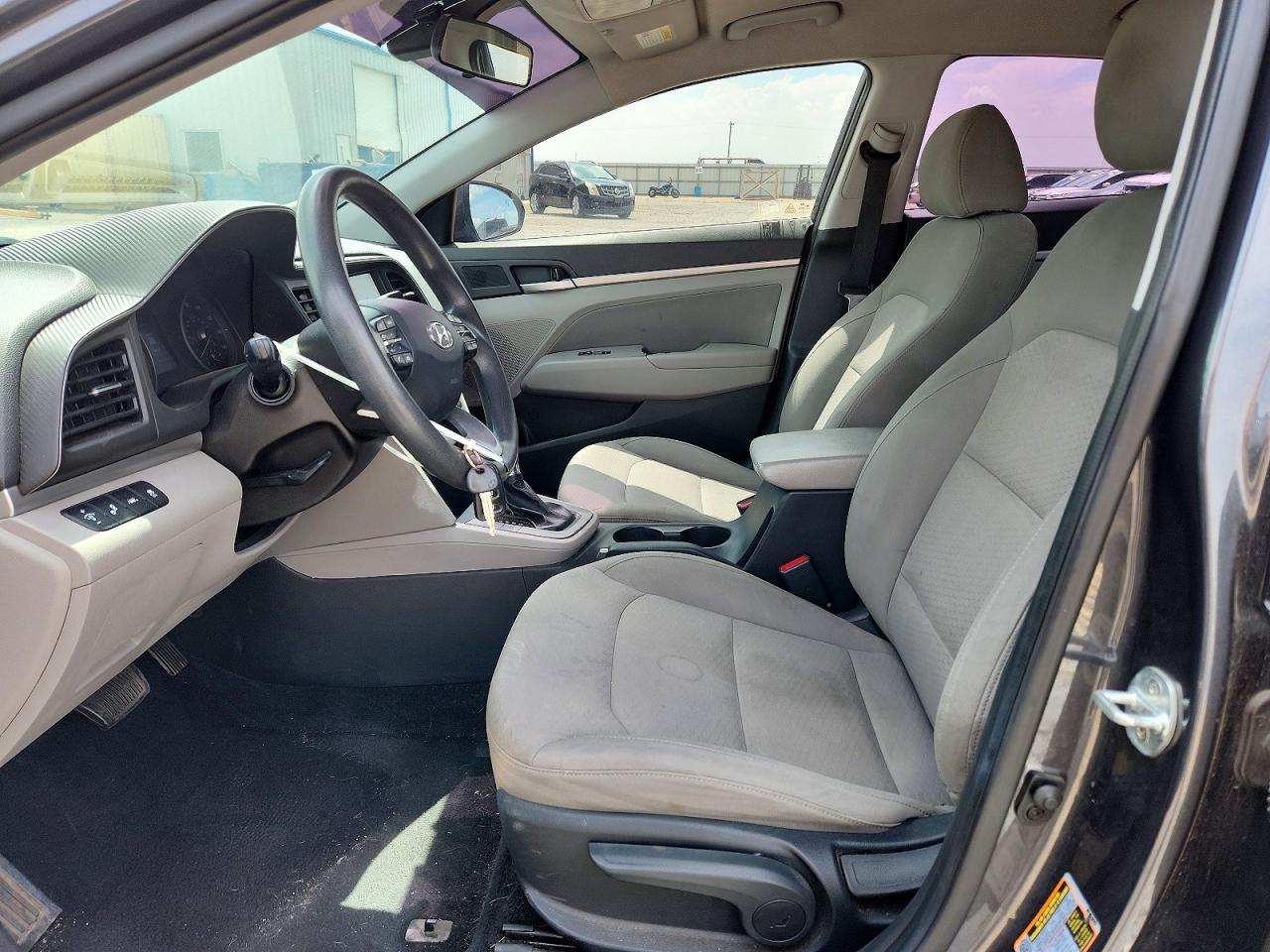 2020 Hyundai Elantra Sel Gray vin: 5NPD84LFXLH562013