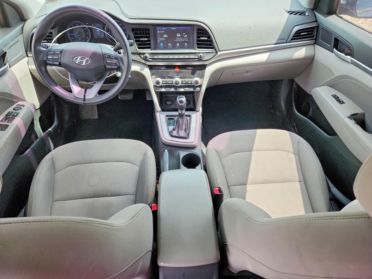 2020 Hyundai Elantra Sel Gray vin: 5NPD84LFXLH562013
