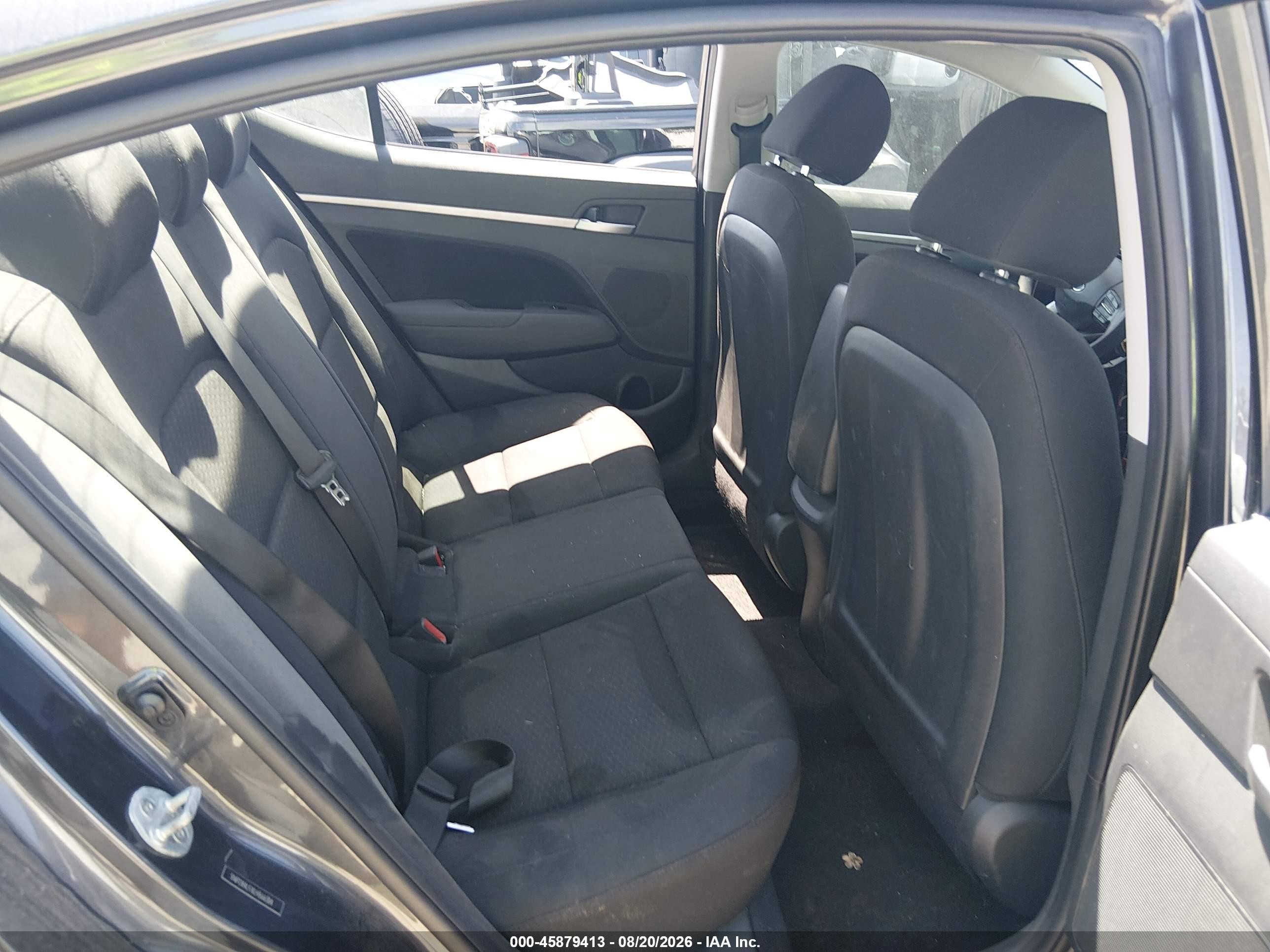 2020 Hyundai Elantra Sel Gray vin: 5NPD84LFXLH566384