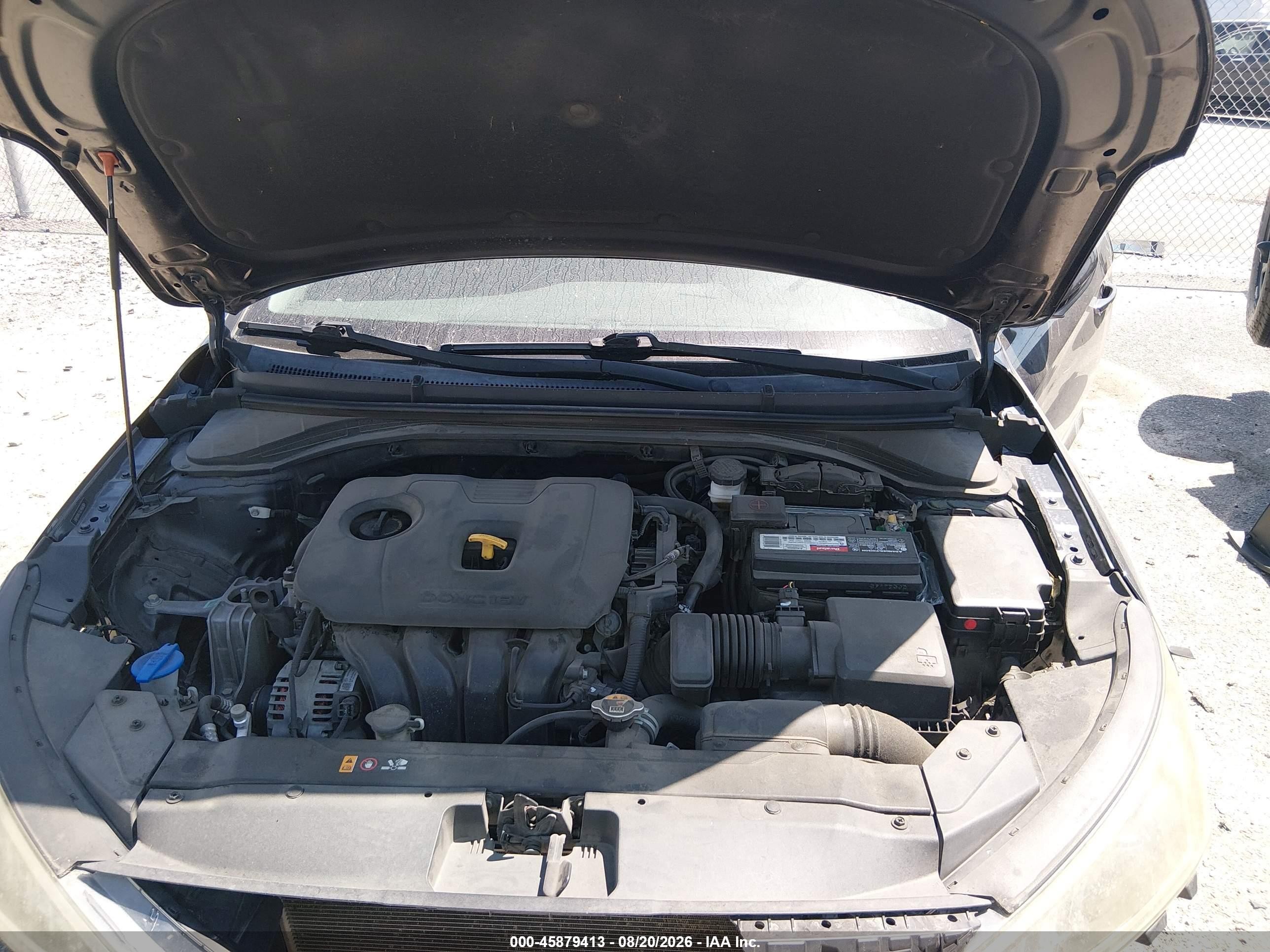 2020 Hyundai Elantra Sel Gray vin: 5NPD84LFXLH566384