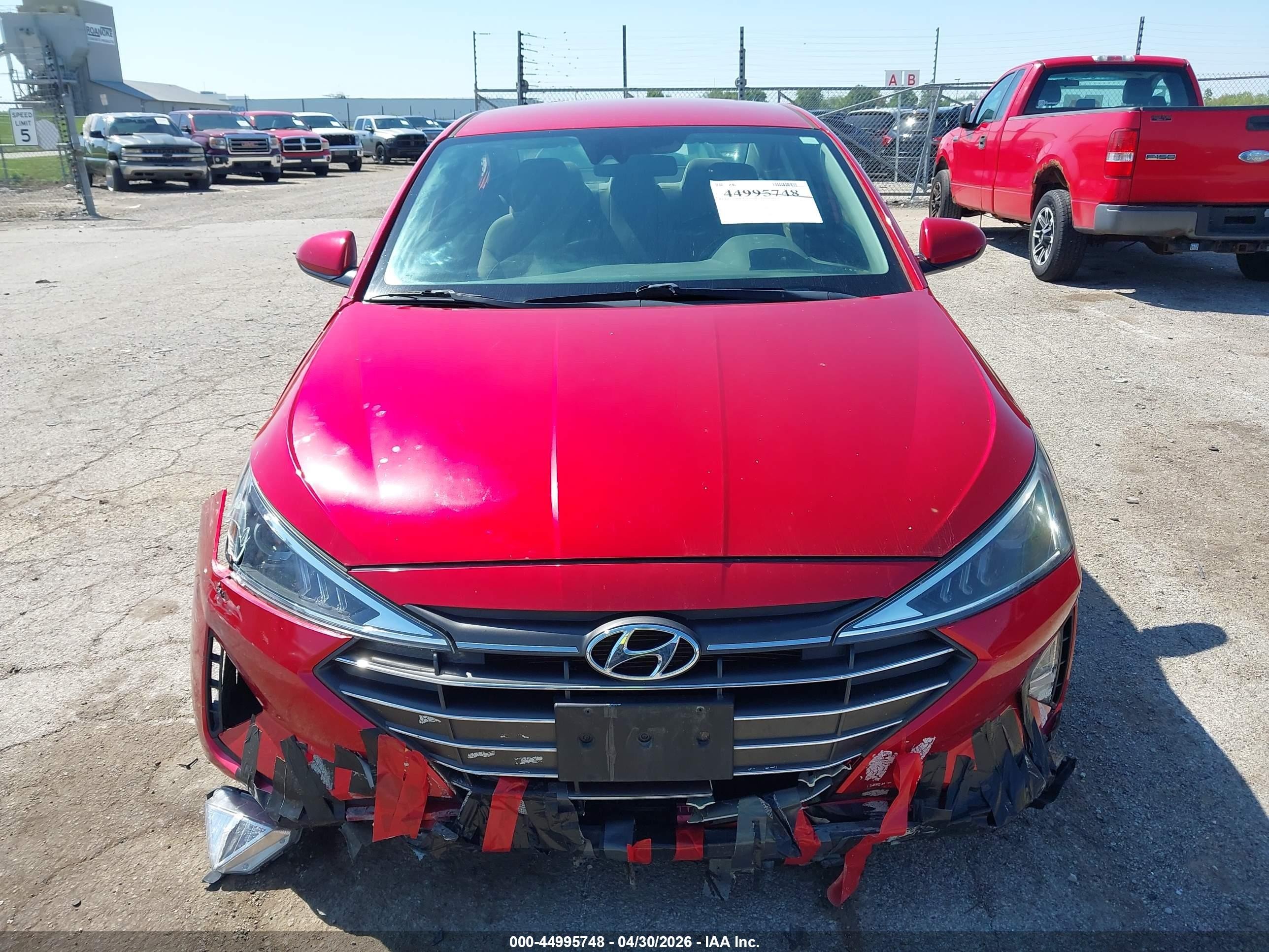 2020 Hyundai Elantra Sel Burgundy vin: 5NPD84LFXLH566983