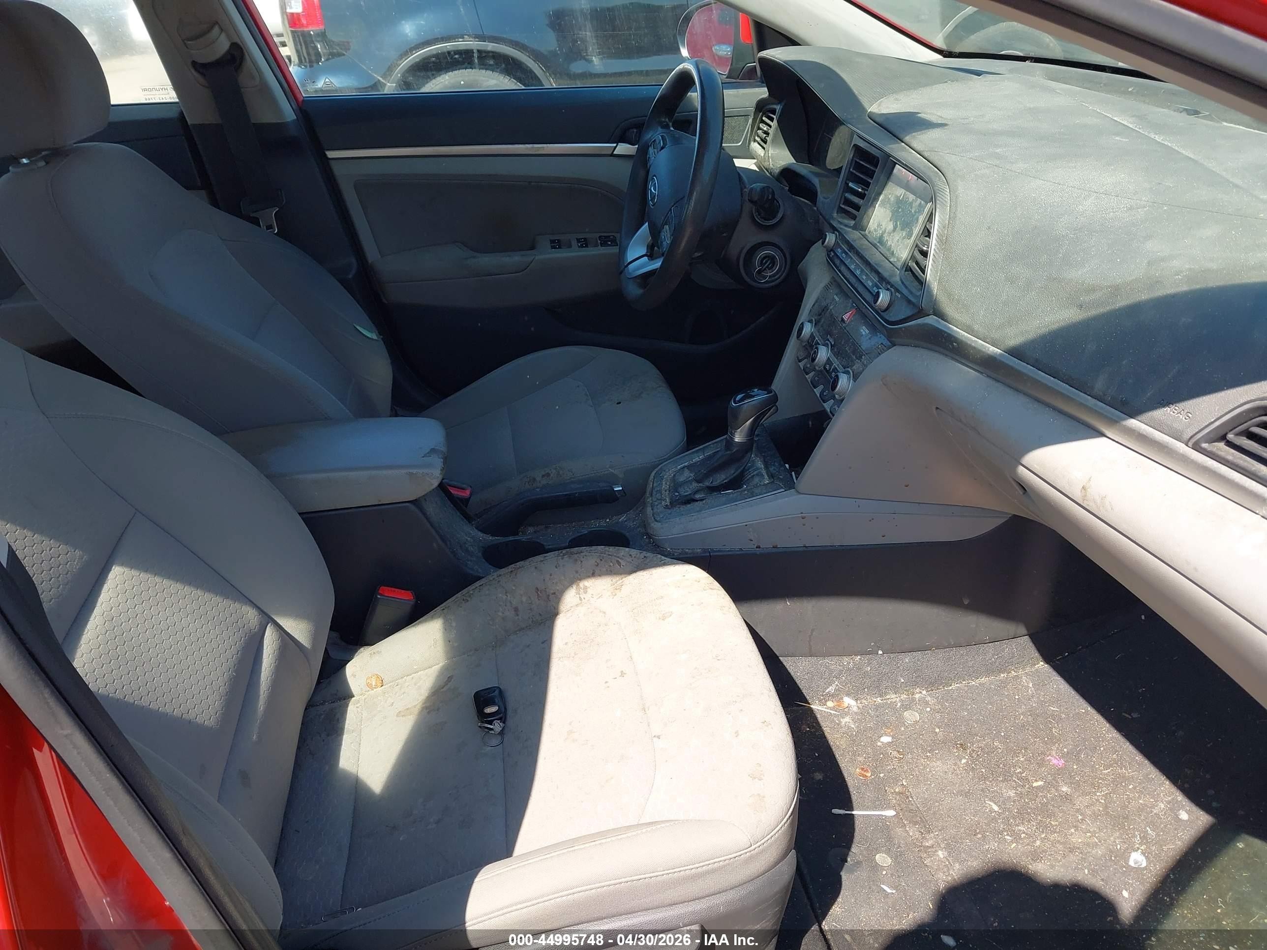 2020 Hyundai Elantra Sel Burgundy vin: 5NPD84LFXLH566983