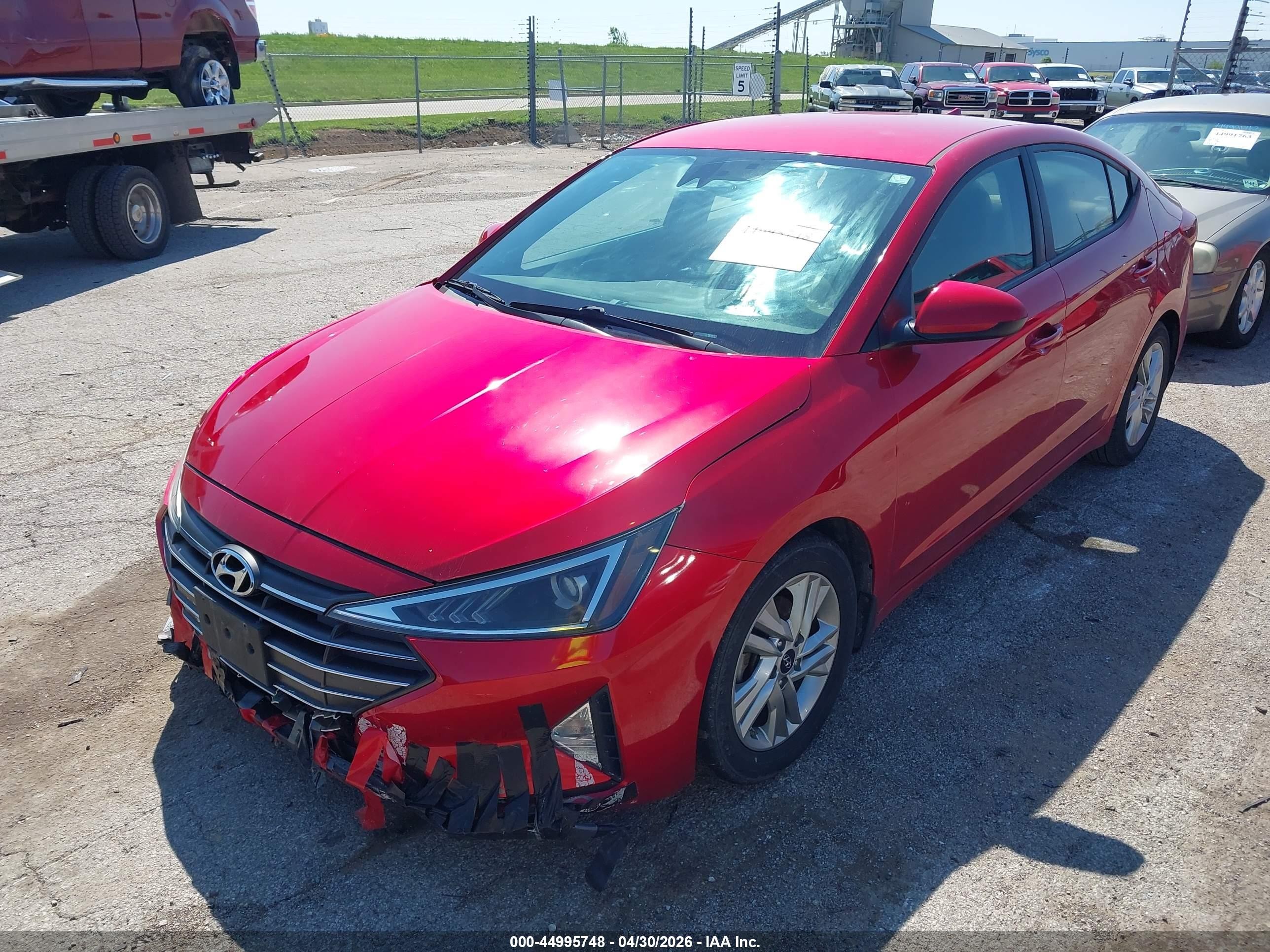 2020 Hyundai Elantra Sel Burgundy vin: 5NPD84LFXLH566983