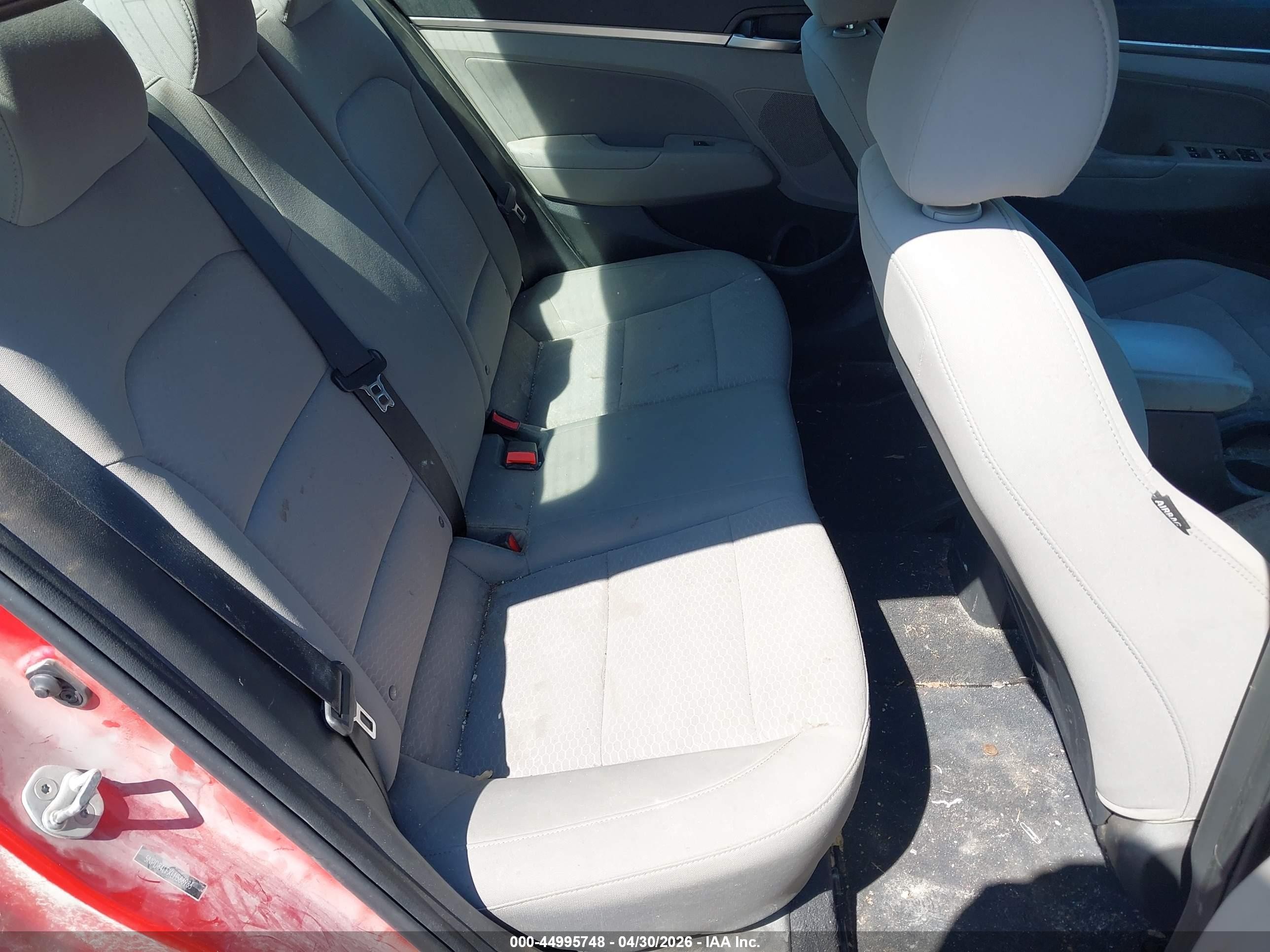 2020 Hyundai Elantra Sel Burgundy vin: 5NPD84LFXLH566983
